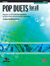 POP DUETS FOR ALL REVISED PERCUSSION cover Thumbnail